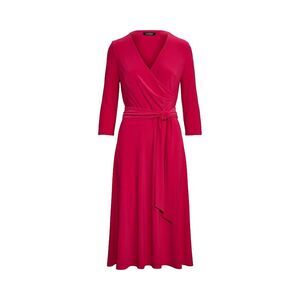 Ralph Lauren Jersey-matte Midi Dress In Sport Pink 4 (New no Tag)